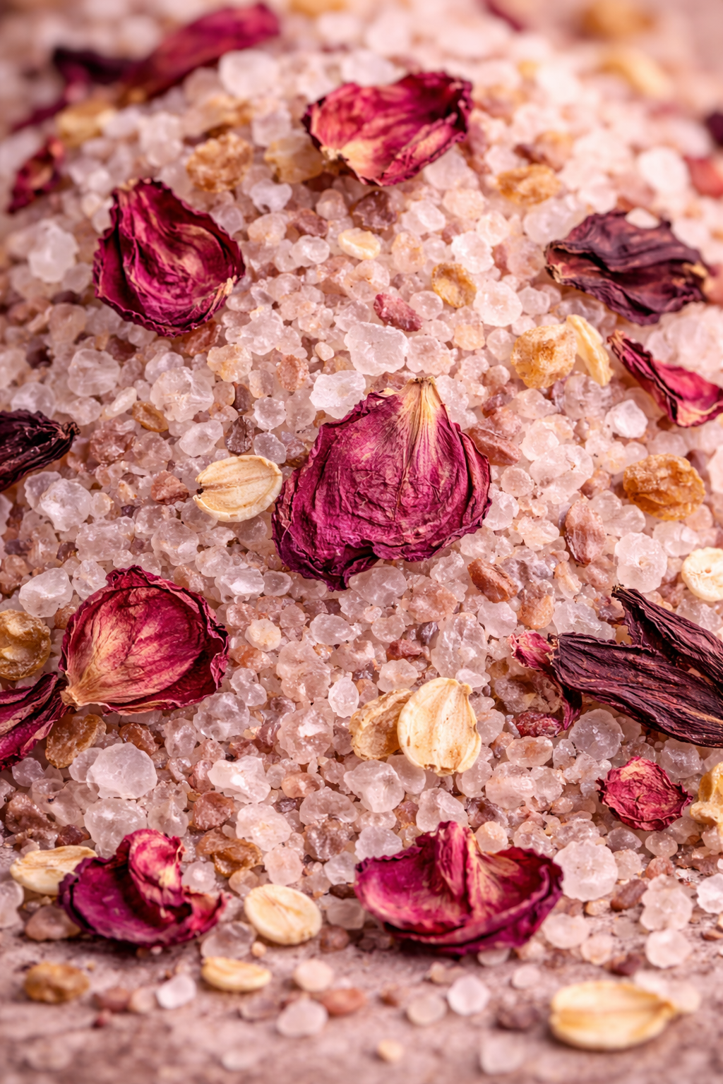 Rose Hibiscus Bath Soak | Hydrate + Glow