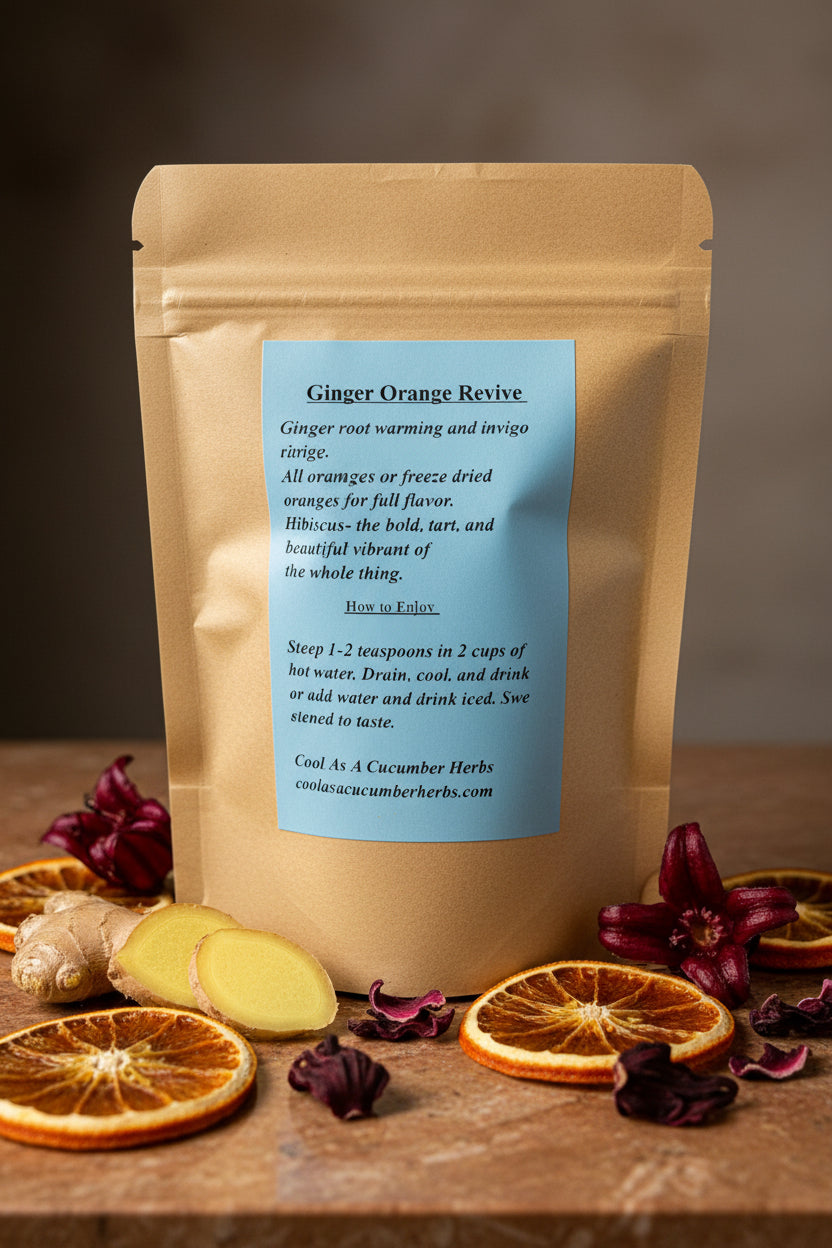 Ginger Orange Revive Back